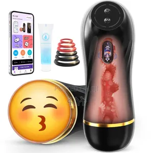 Vibrating Male Masturbator Pocket Pussy - App Control