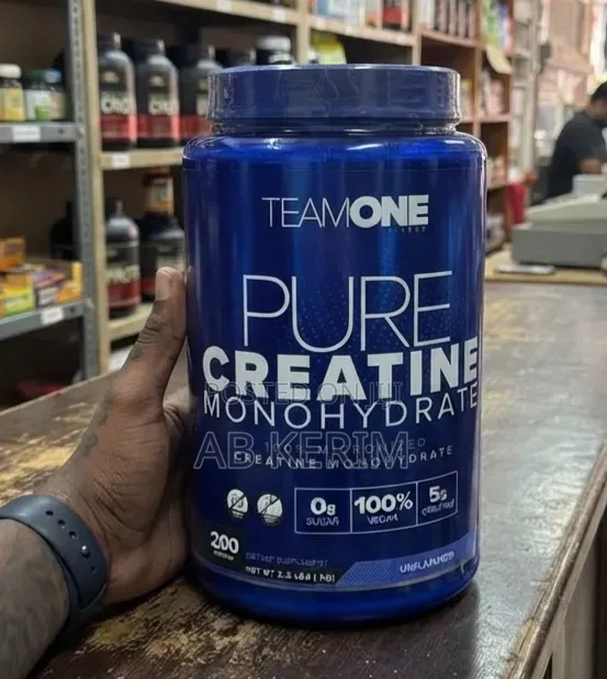 Teamone Pure Creatine Monohydrate – 200 Servings