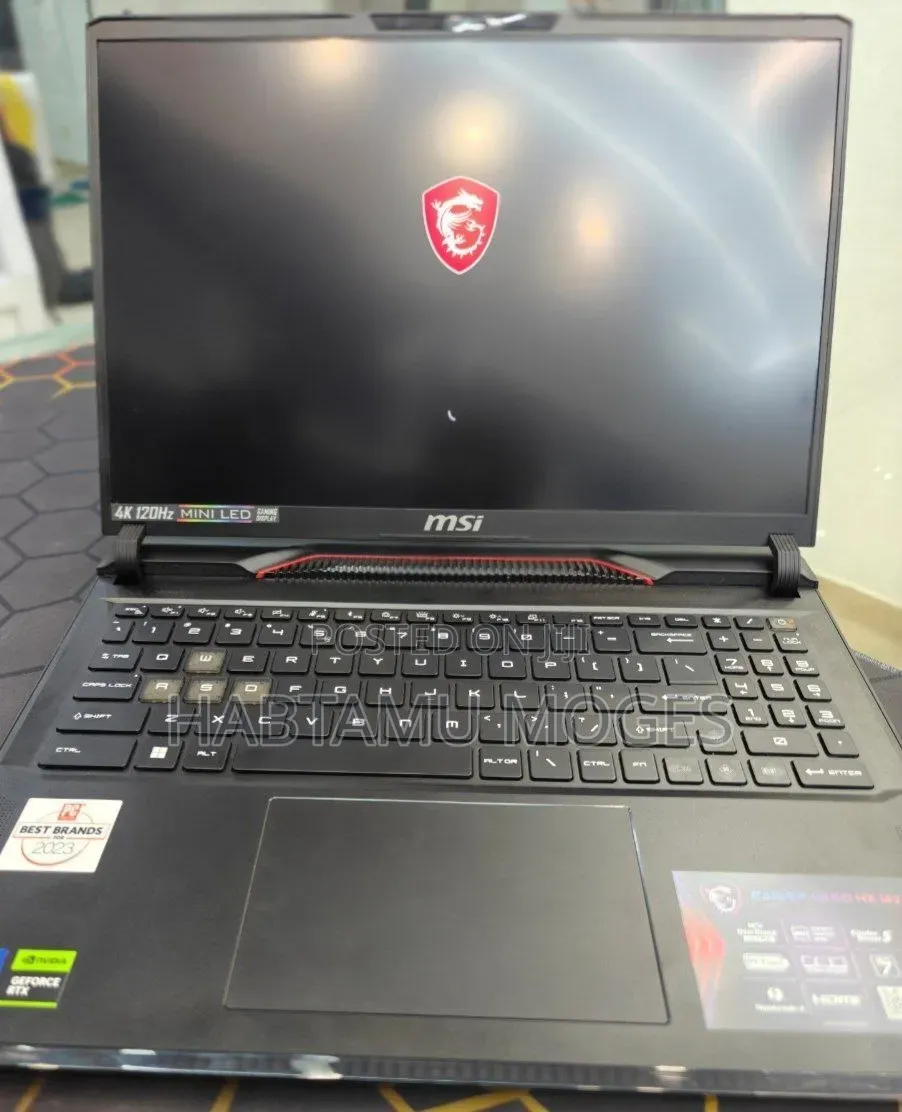 New Laptop MSI GF63 16GB Intel Core i9 SSD 1T