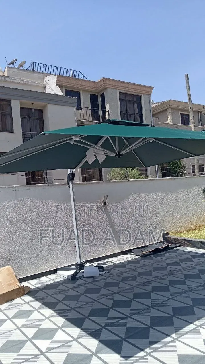 3m × 4m Side Pole Garden Umbrella – Premium Patio Umbrella
3×4 ሜ ዣንጥላ
