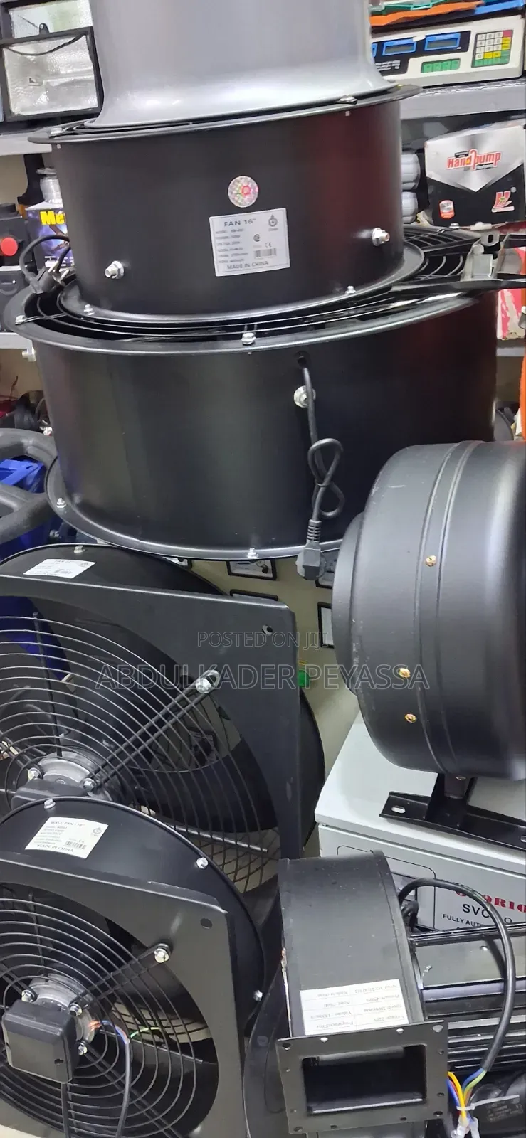 Heavy-Duty Industrial Ventilation Cooling Fan,