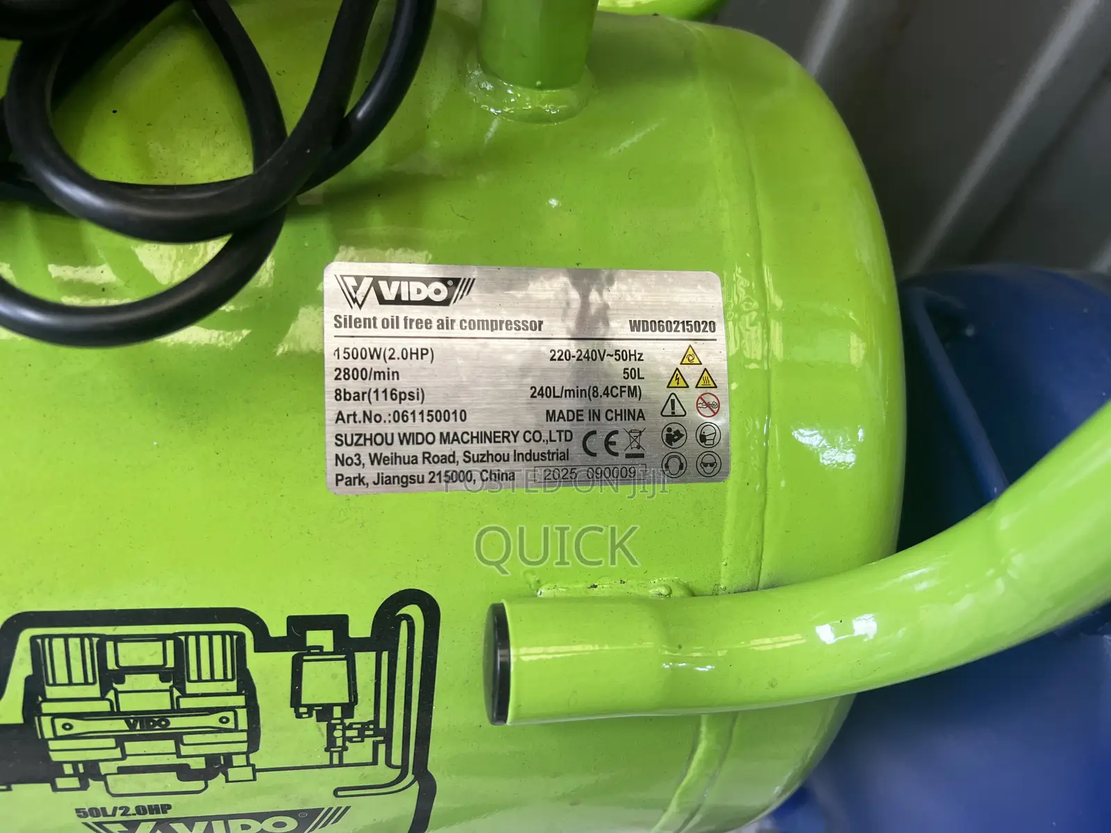Vido 50l Compresser