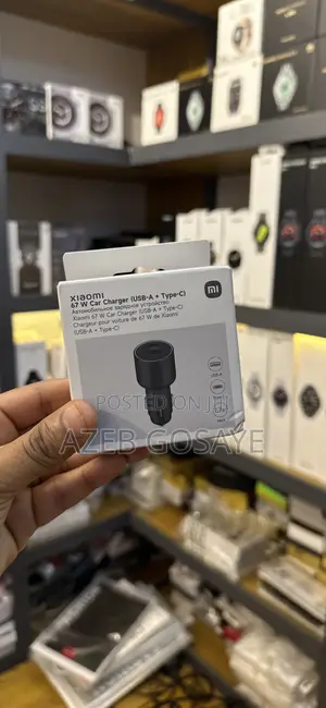 Xiaomi 67w Car Charger (Usb-a + Type-C)