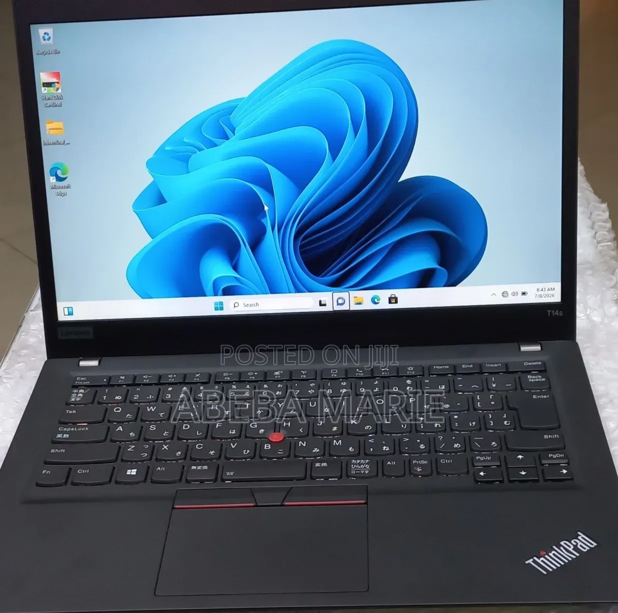 New Laptop Lenovo ThinkPad T14 16GB AMD Ryzen 5 SSD 512GB