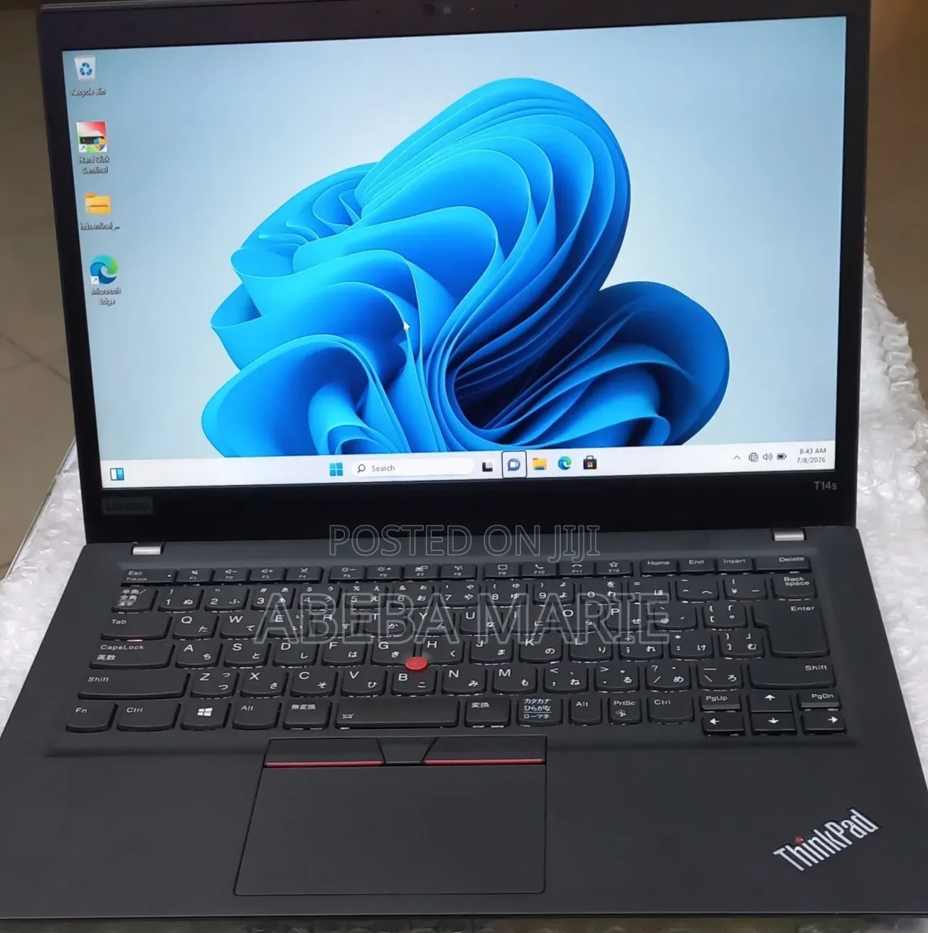 New Laptop Lenovo ThinkPad T14 16GB AMD Ryzen 5 SSD 512GB