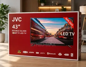JVC 43" Smart Android Tv 2026 – Stylish Design, Smart Features