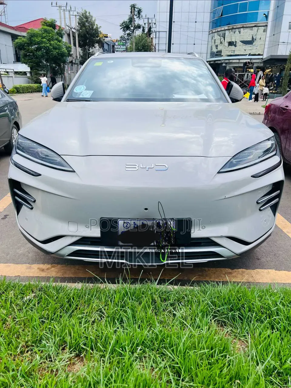 New BYD Song Plus 2025 White