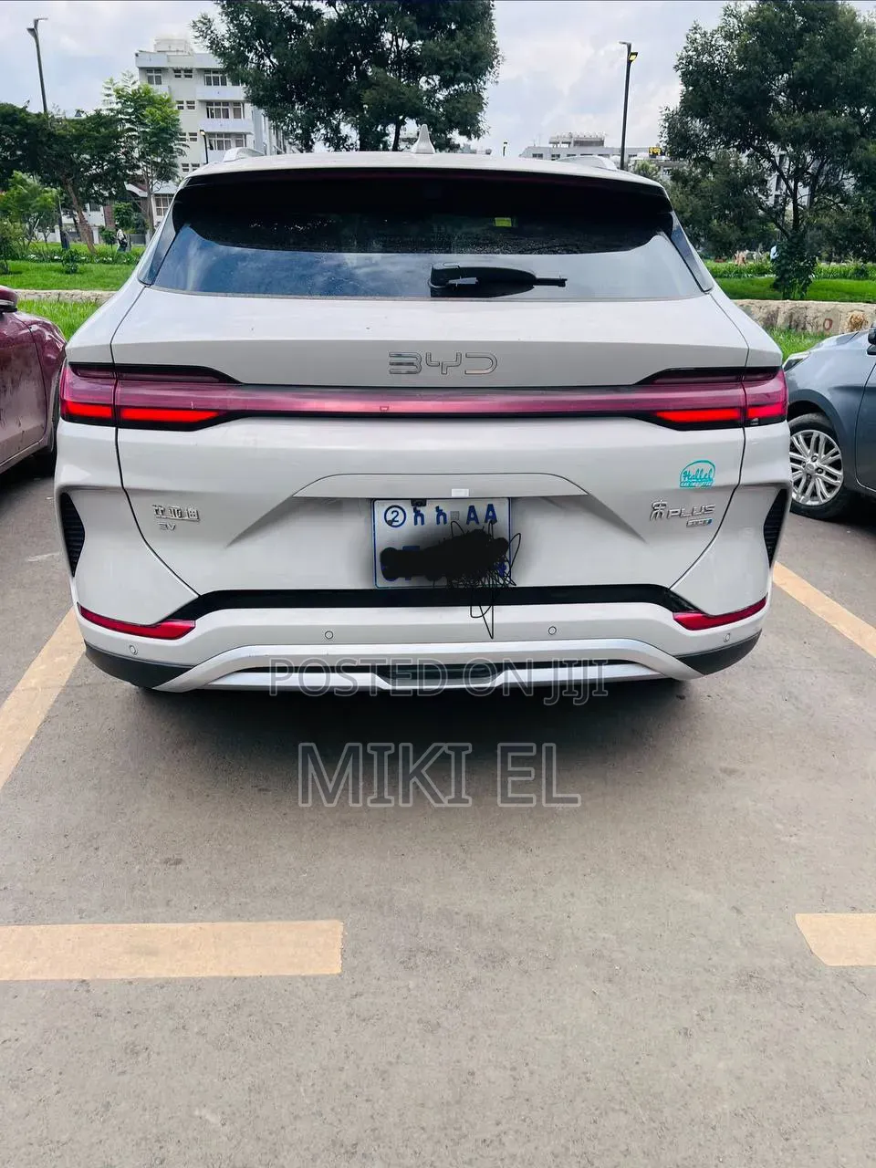 New BYD Song Plus 2025 White