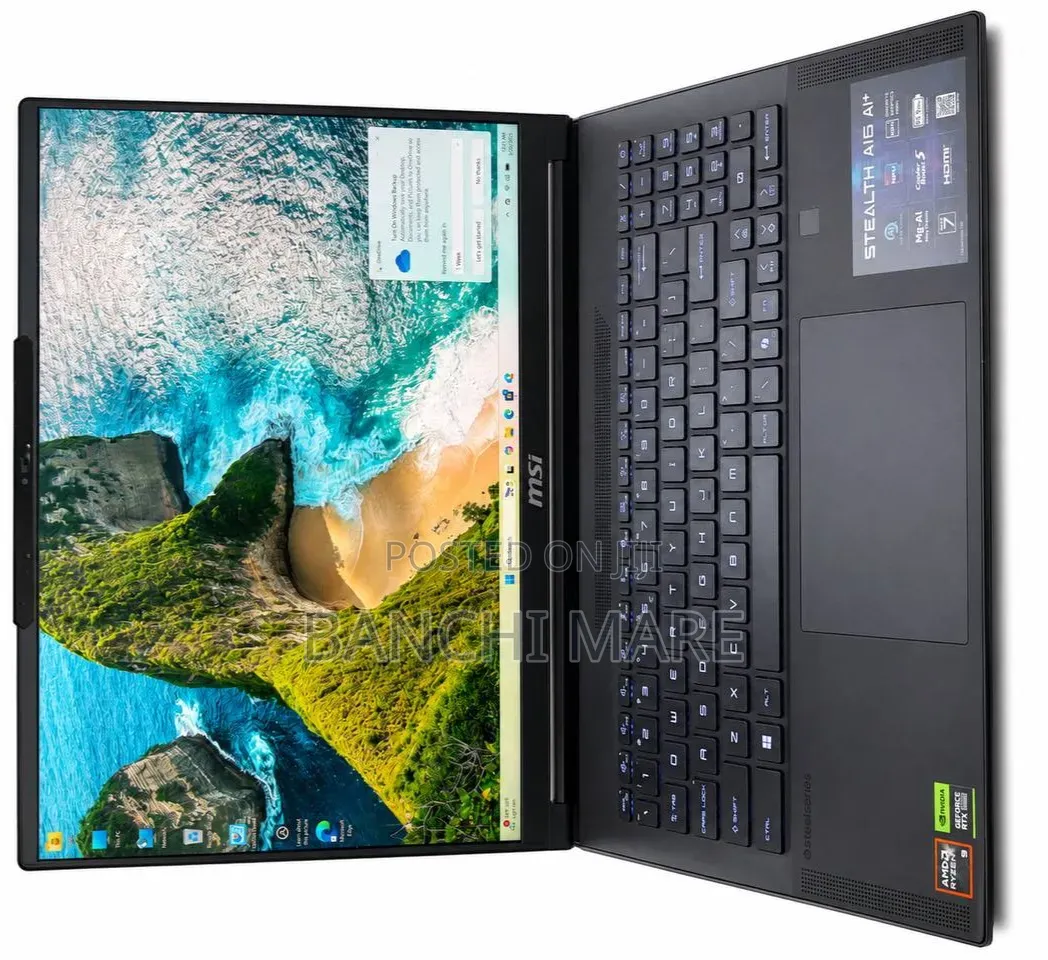 New Laptop MSI Creator A16 AI+ 32GB AMD Ryzen 9 SSD 1T