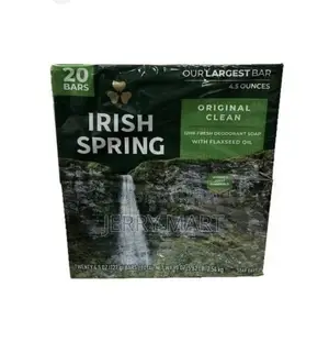 Irish Spring Original Clean Deodorant Bar Soap.