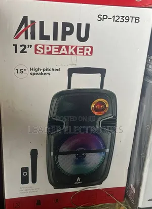 Max 1.0 Multifunctional Speaker System 1200w – With Wireless Microphon