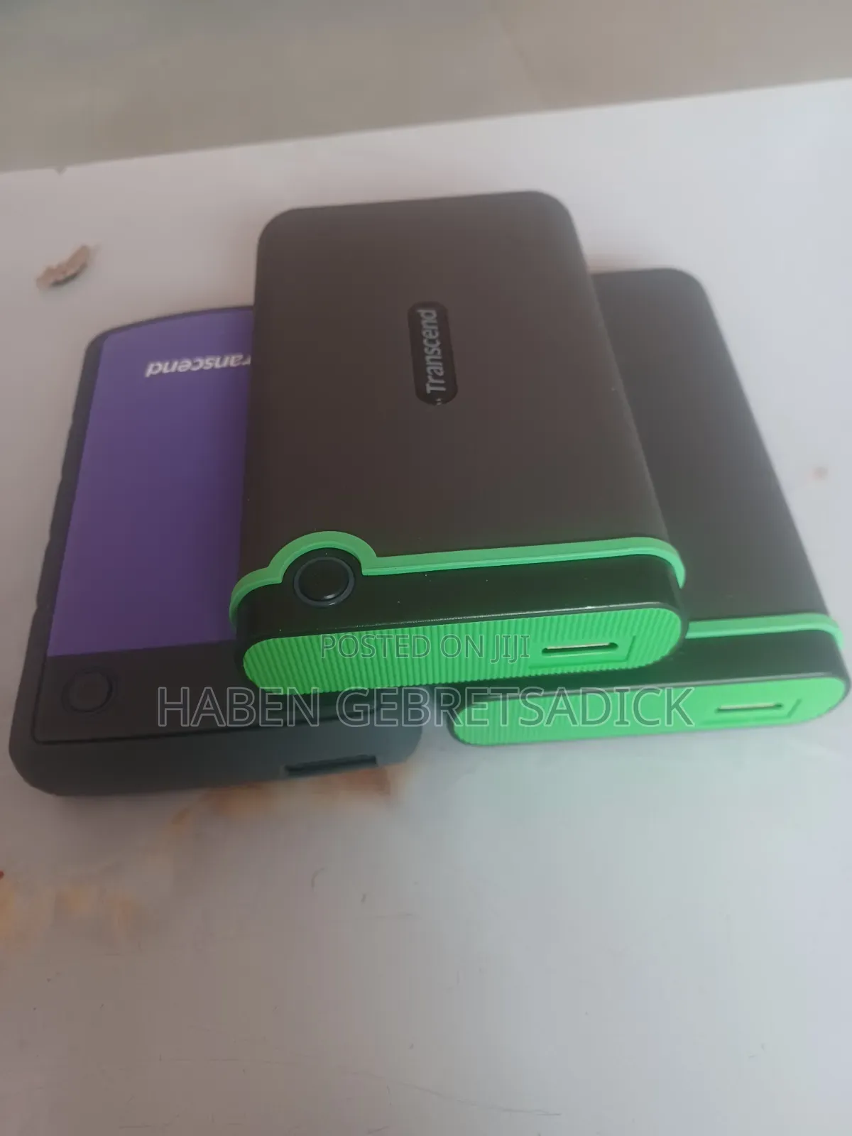 Teanscend 4tb አዲስ ካርቶን የሌለው