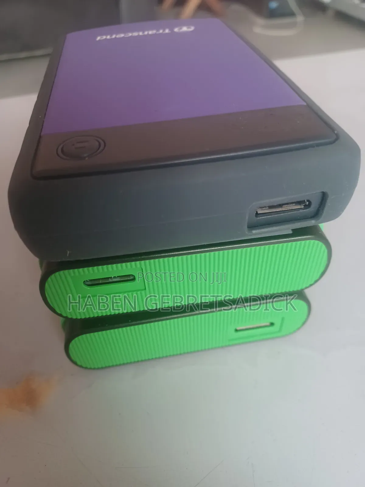 Teanscend 4tb አዲስ ካርቶን የሌለው