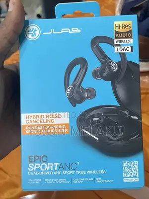 Jlab Epic Sport Anc 3 Wireless Earbuds – Brand New Sealed
