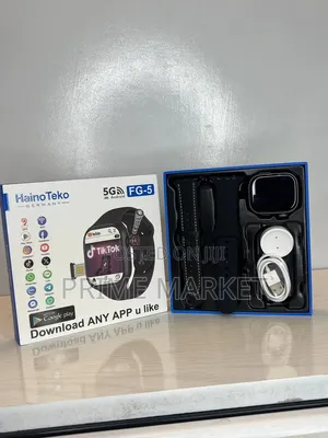 Haino Teko Fg-5 Smart Watch! (Sim Card 5g Wifi የሚቀበል