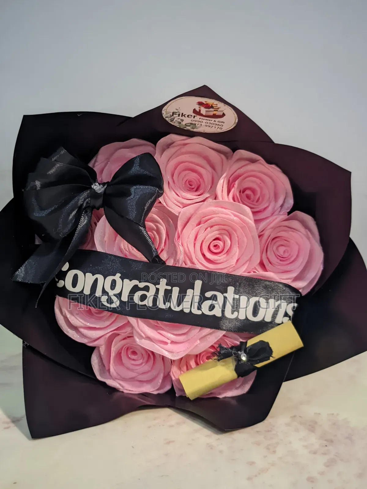Graduation Flower Bouquet የምርቃት አበባ