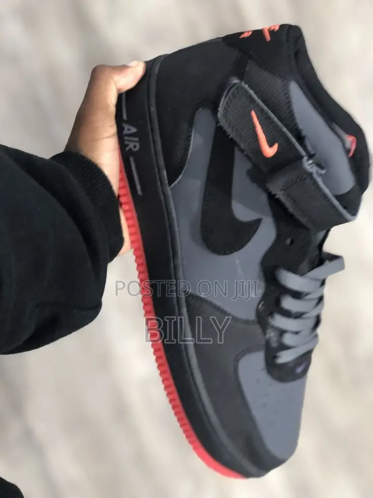 Nike Air Force 1 Mid Hot Lava High Master