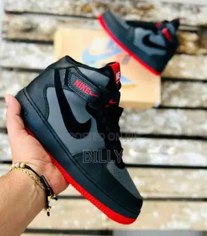 Nike Air Force 1 Mid Hot Lava High Master