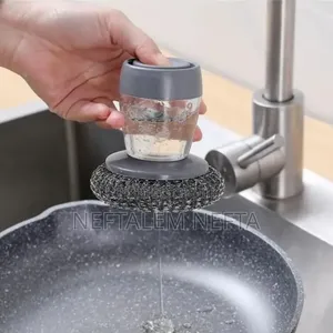 Liquid Adding Pot Washing Brush