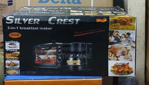 Silver Crest 3-in-1 Breakfast Maker – Complete Breakfast Station