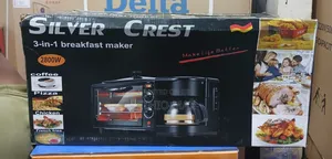 Silver Crest 3-in-1 Breakfast Maker – Complete Breakfast Station