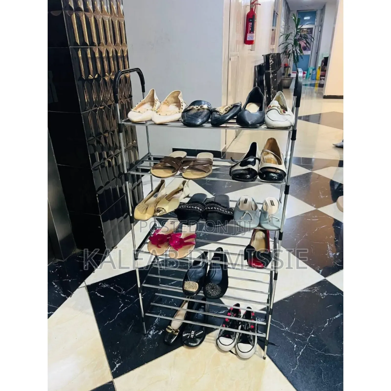 Stainless Steel Shoes Rack