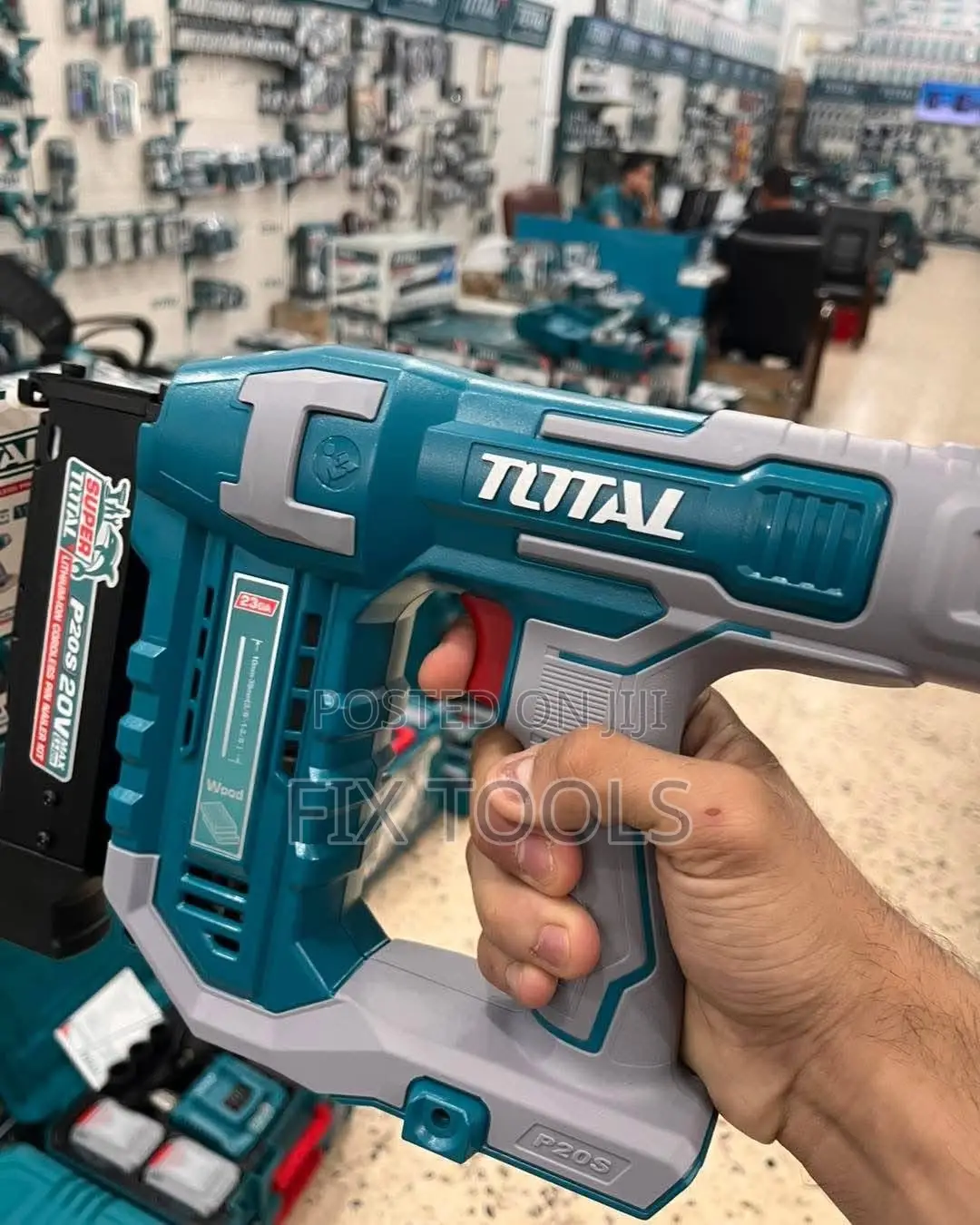 Total Li-ion 20v Cordless Brad Nailer Kit