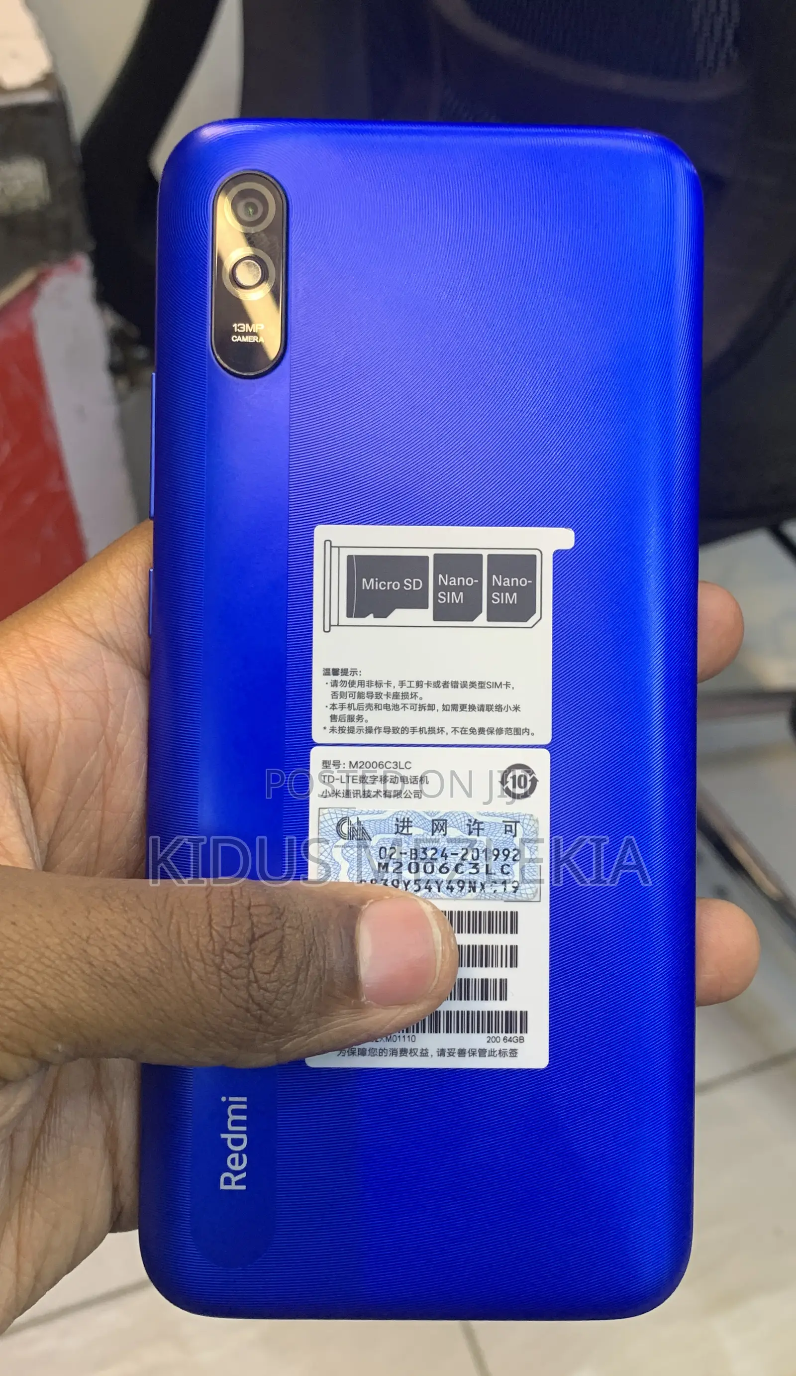 New Xiaomi Redmi 9A 64 GB Blue