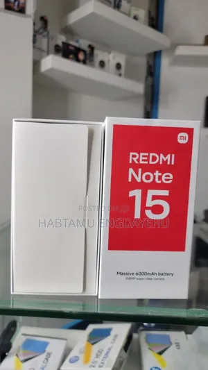 New Xiaomi Redmi Note 15 256 GB Red