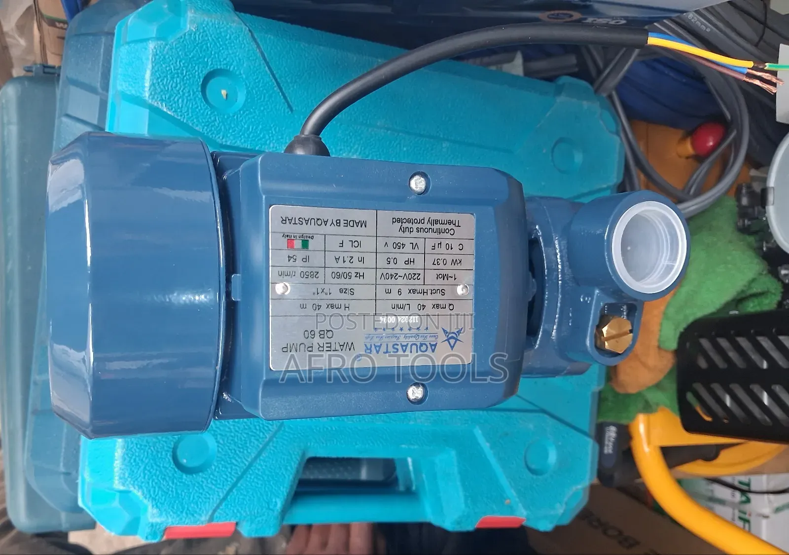 Aquastra 0.5hp Pump