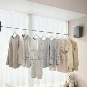 Highquality Durability Clothline በራሱ ይተረተራል ከተጠቀሙ በኋላ ደግሞ በራሱ ይጠቀለላል