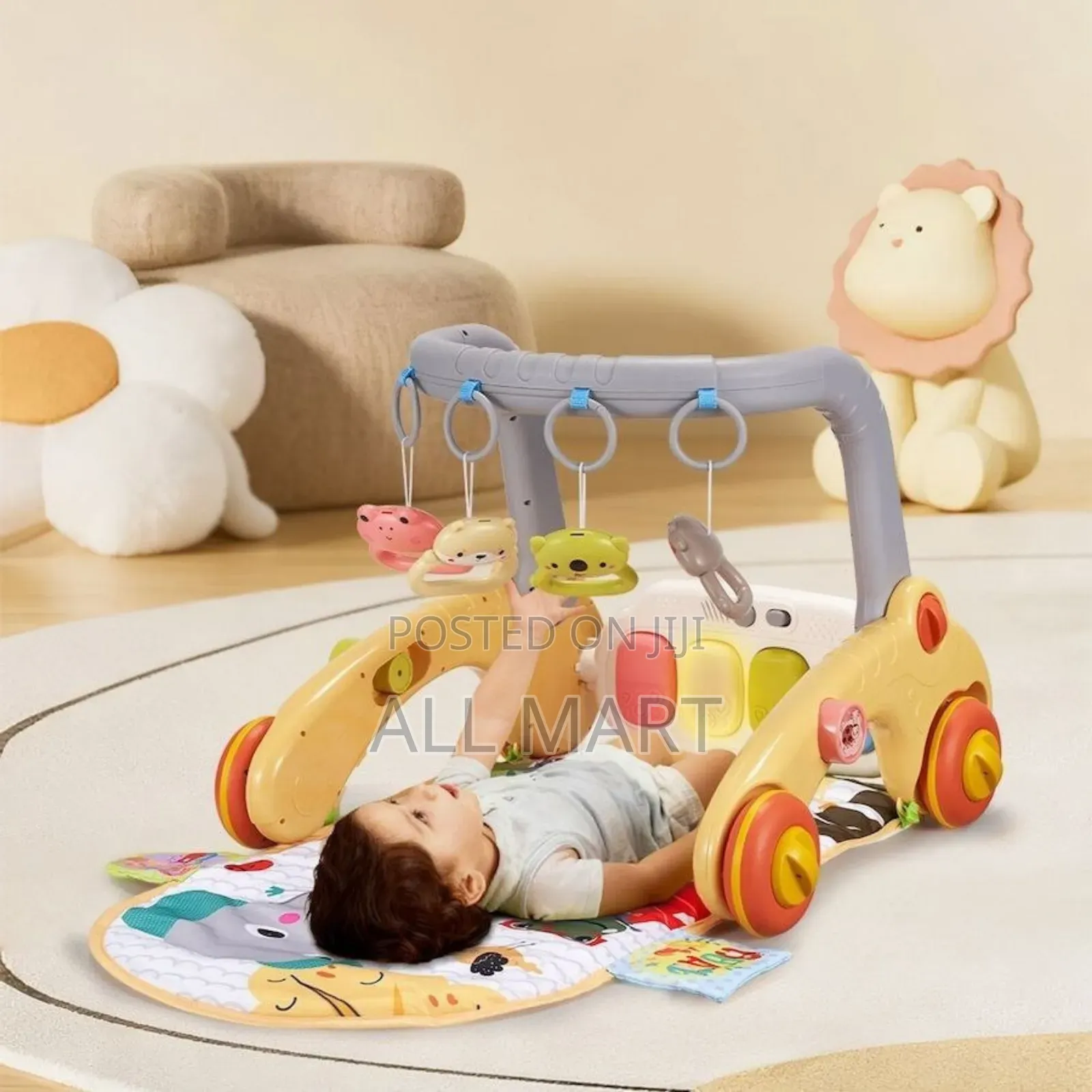 7-in-1 Multifunctional Musical Piano Activity Gym