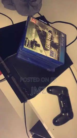 Ps4 Slim With Controllers and Games With Fair Price