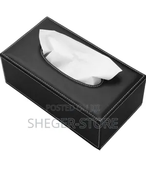 Best Looking Design Rectangular Leather Tissue Box Cover