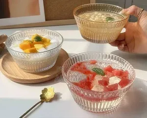 7 Piecelce Cream Fruit Glass Cup