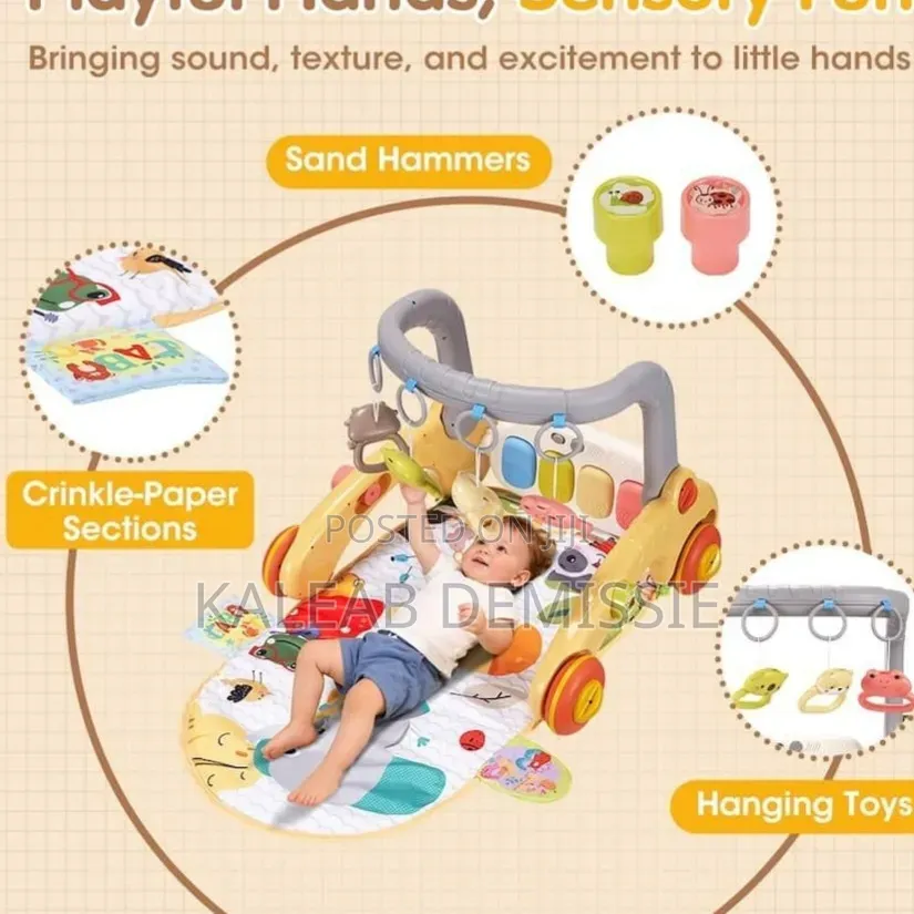 7-in-1 Multifunctional Musical Piano Activity Gym