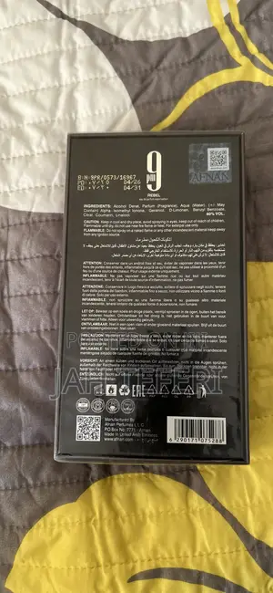 9 Pm Rebel Eau De Parfum Vaporisateur