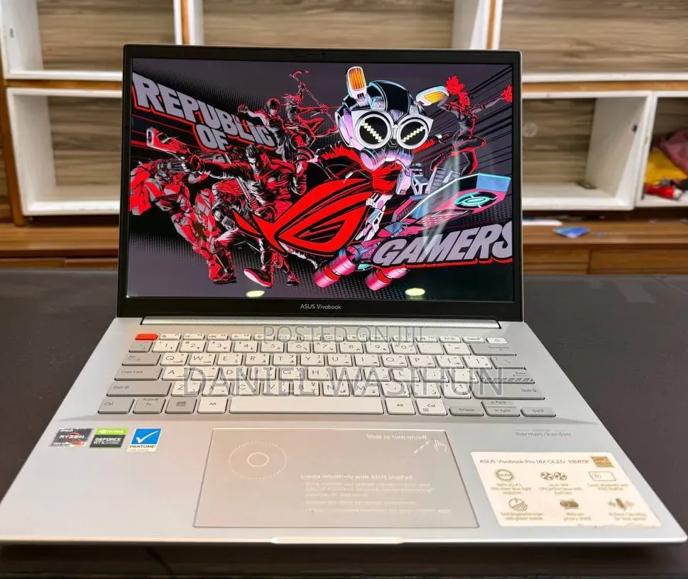 New Laptop Asus Vivobook Pro 14 OLED 16GB AMD Ryzen 7 SSD 512GB