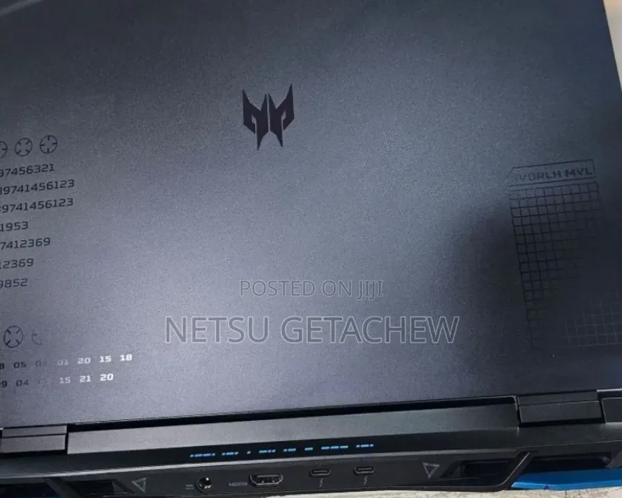 New Laptop Acer Predator Helios 300 16GB Intel Core i9 SSD 1T