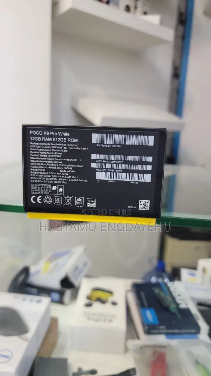 New Xiaomi Poco X8 Pro 512 GB White