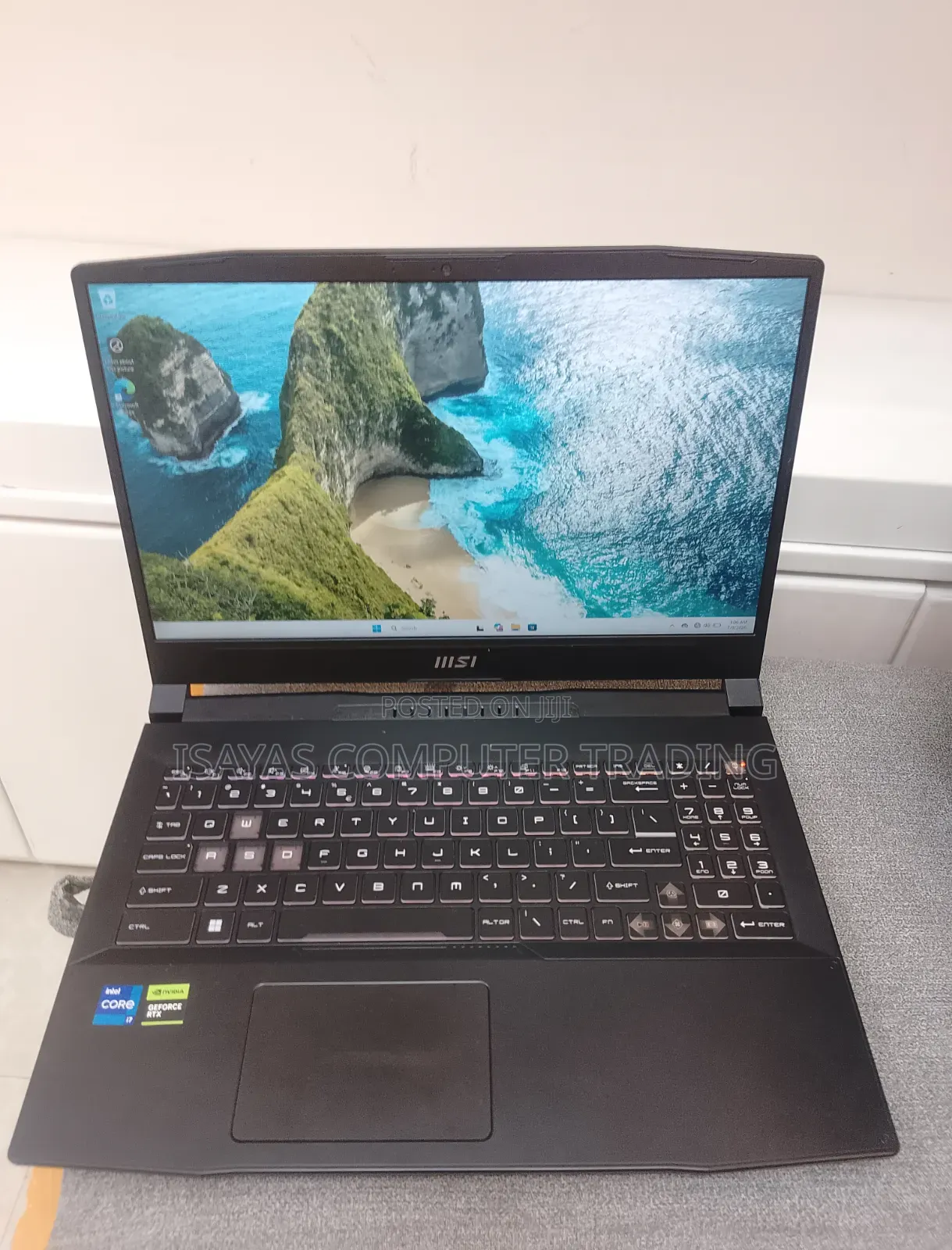 New Laptop MSI GF63 16GB Intel Core i7 SSD 1T