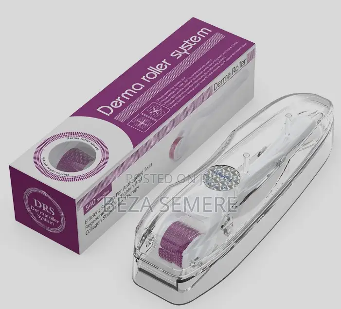 Precision 0.5mm Facial Derma Roller Pore Minimizer Skin Texture Eraser