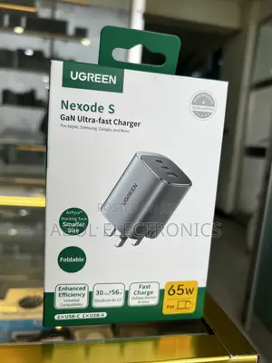 Ugreen Nexode S 65w 3-Port Gan Ultra-Fast Charger