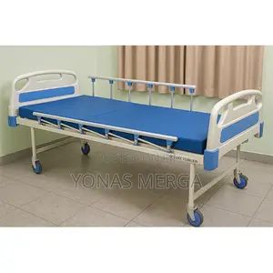Patient Bed合𣊫ideal for ,Nursing Homes三中panels Blue Mattress Cushions
