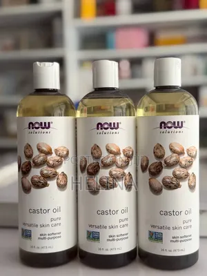 Now Solutions Castor Oil Pure Versatile Skin Care 473ml From Usa