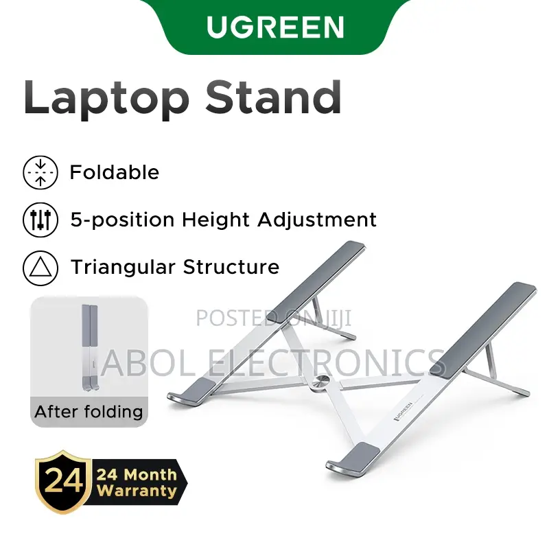 Ugreen Foldable Laptop Stand (Moonlight Silver)