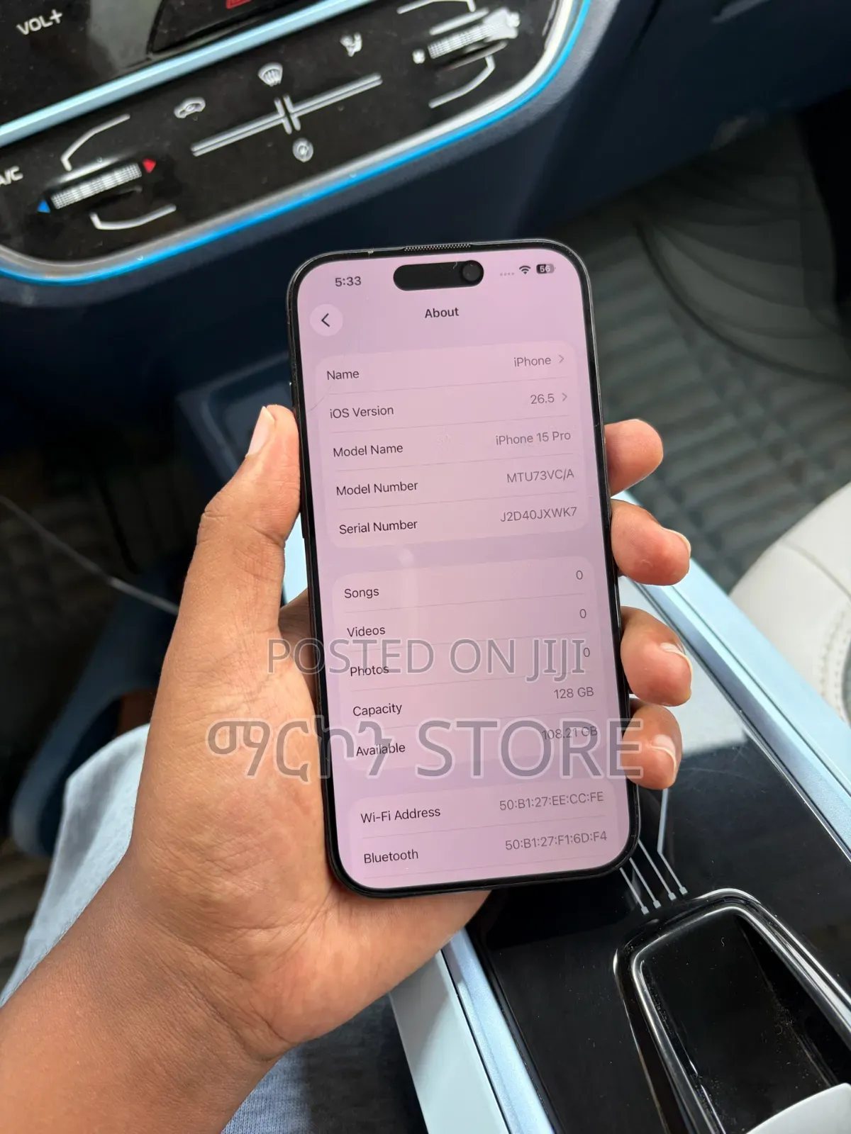 Apple iPhone 15 Pro 128 GB Black