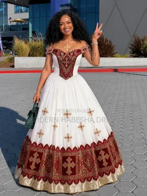 Hbesha Dress and Chiffon