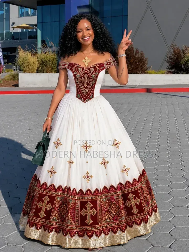 Hbesha Dress and Chiffon