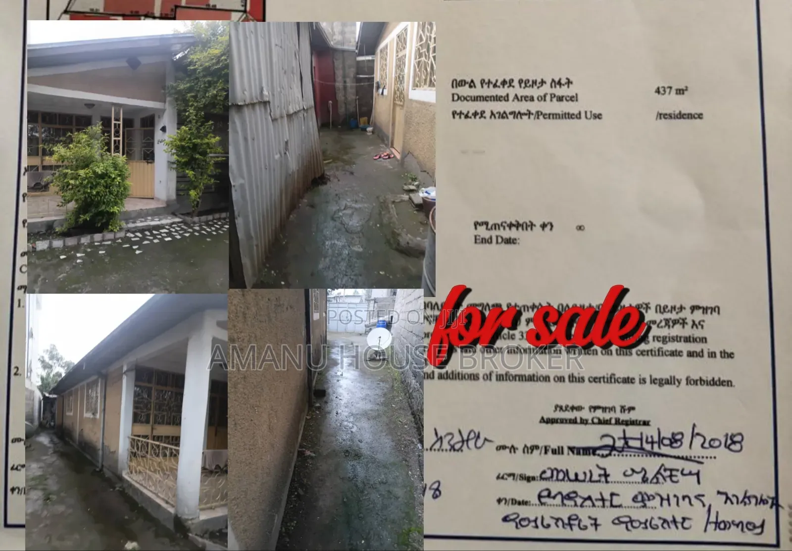 2bdrm Villa in አአ ኢትዮጵያ, Yeka for sale